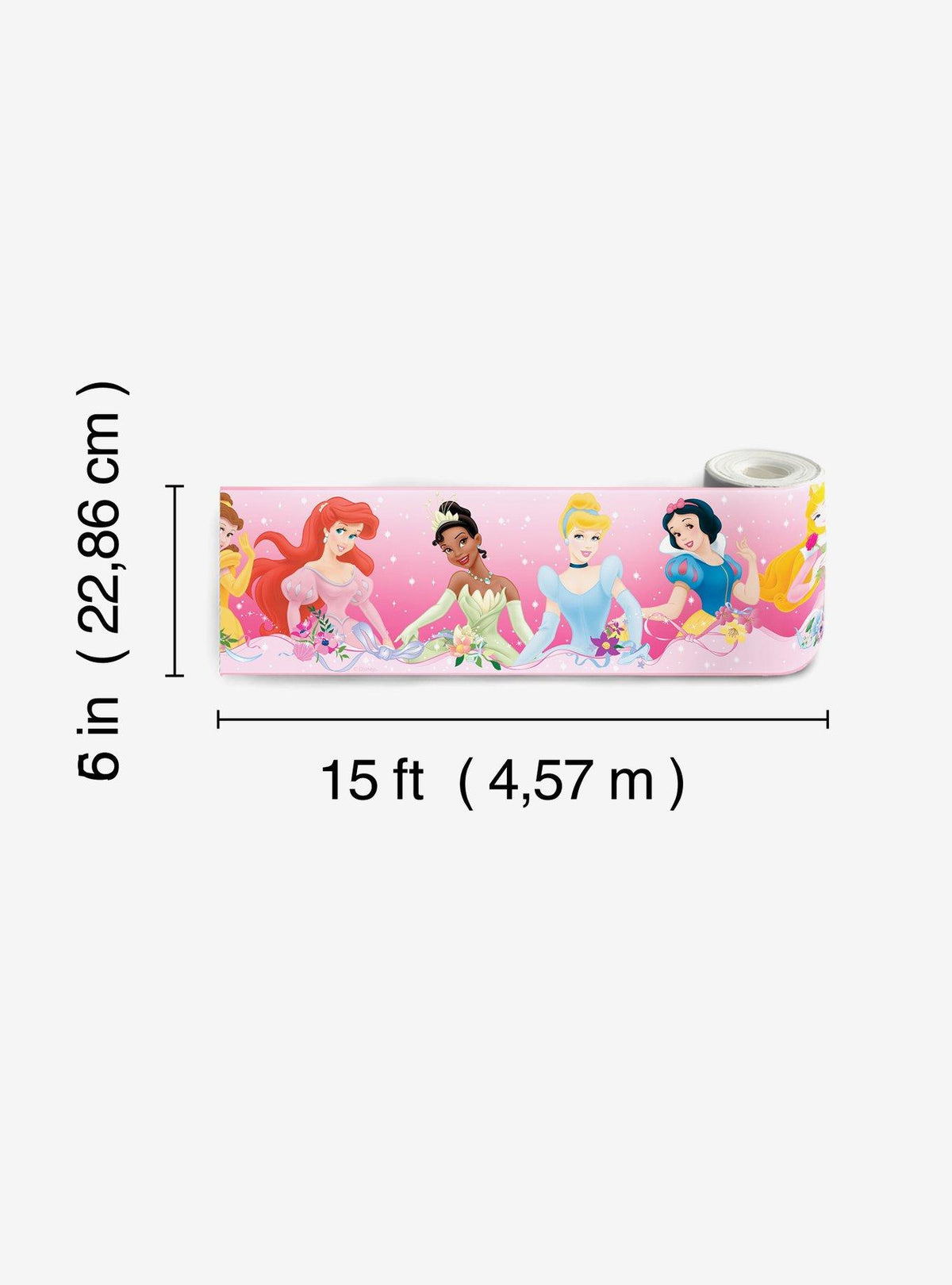 Cenefa adhesiva Disney Princess Dream from the Heart