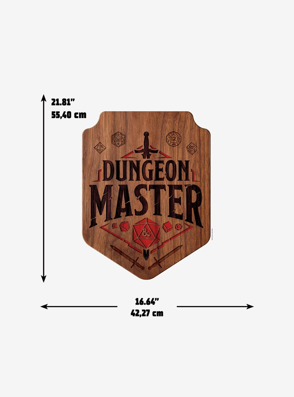 Dungeons & Dragons Adhesivo mural gigante con alfabeto