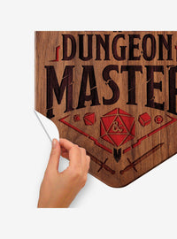 Dungeons & Dragons Adhesivo mural gigante con alfabeto