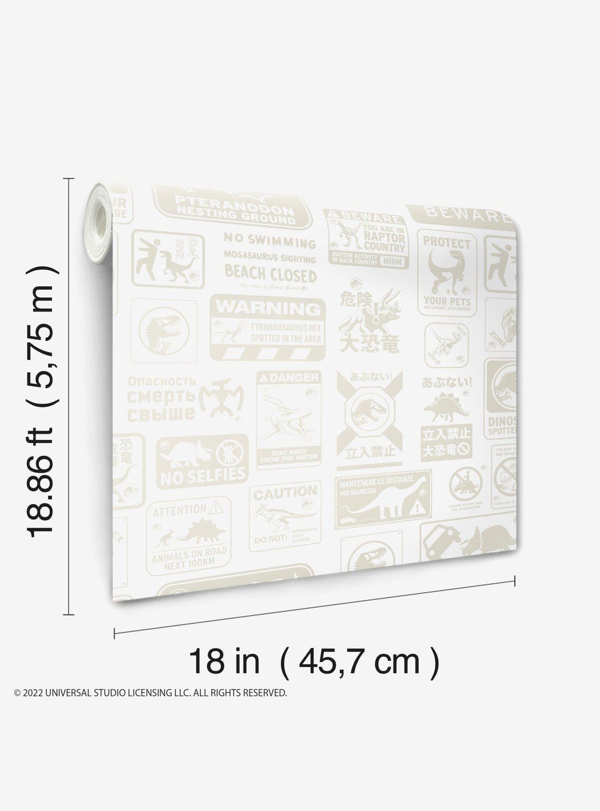 Papel mural autoadhesivo Jurassic World Dominion