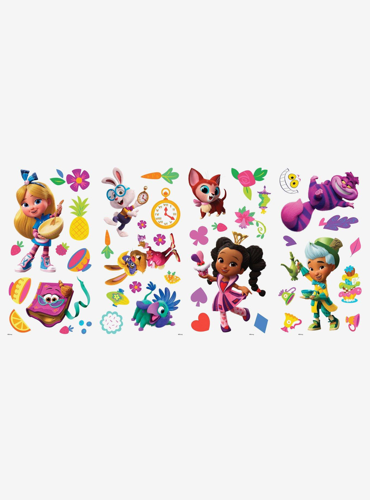 Disney Alice's Wonderland Bakery: Stickers murales