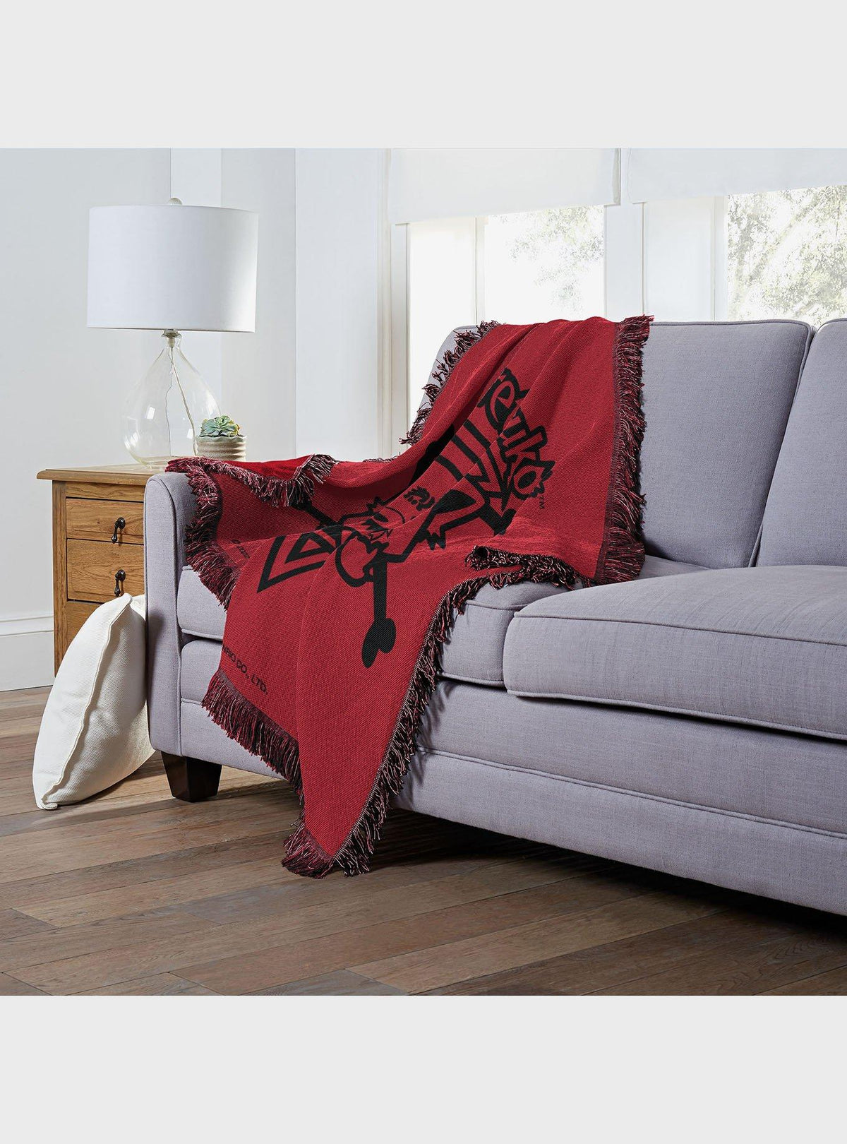 Manta jacquard Aggretsuko Red Growl