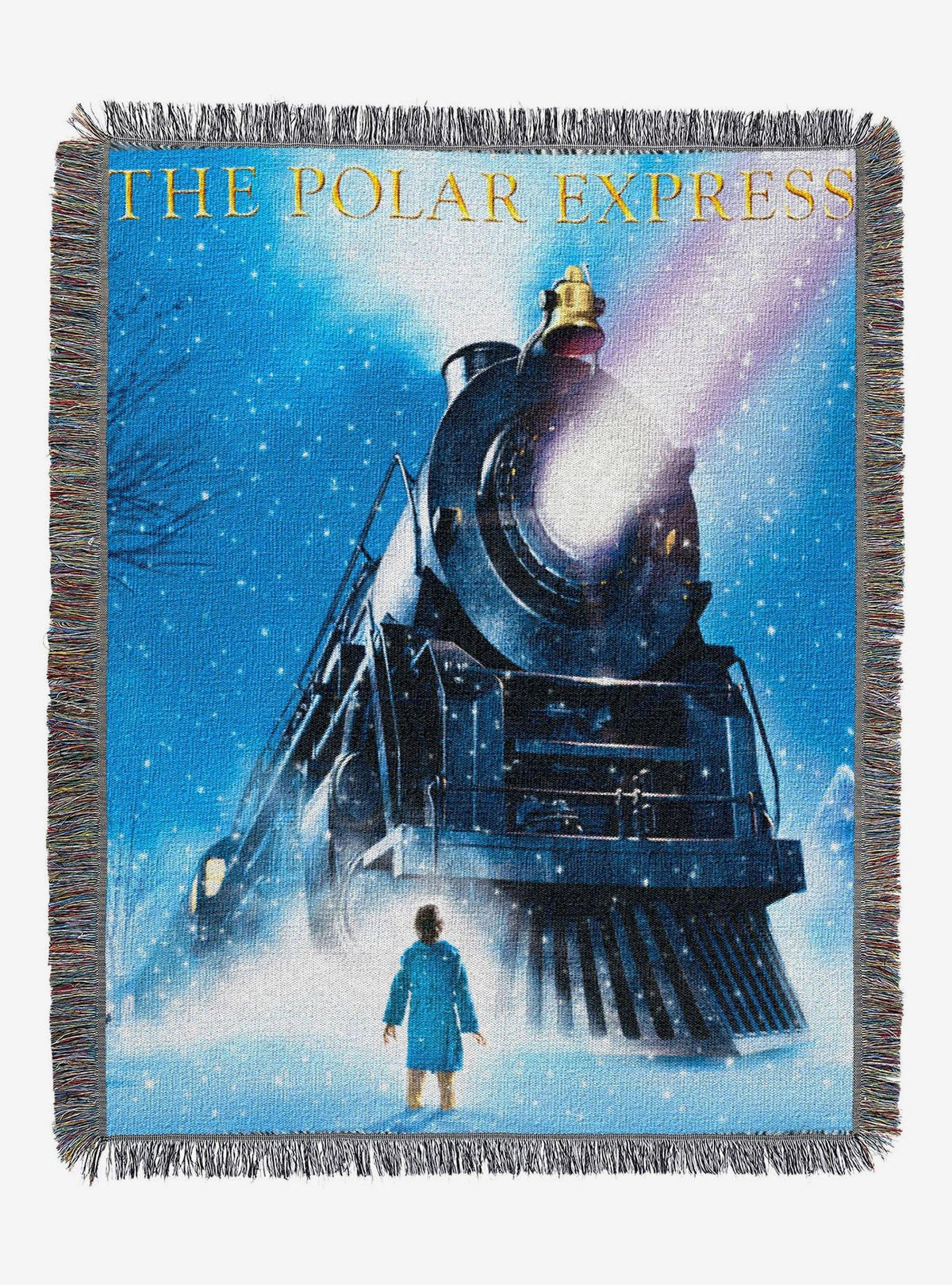 Manta de tapiz tejido The Polar Express