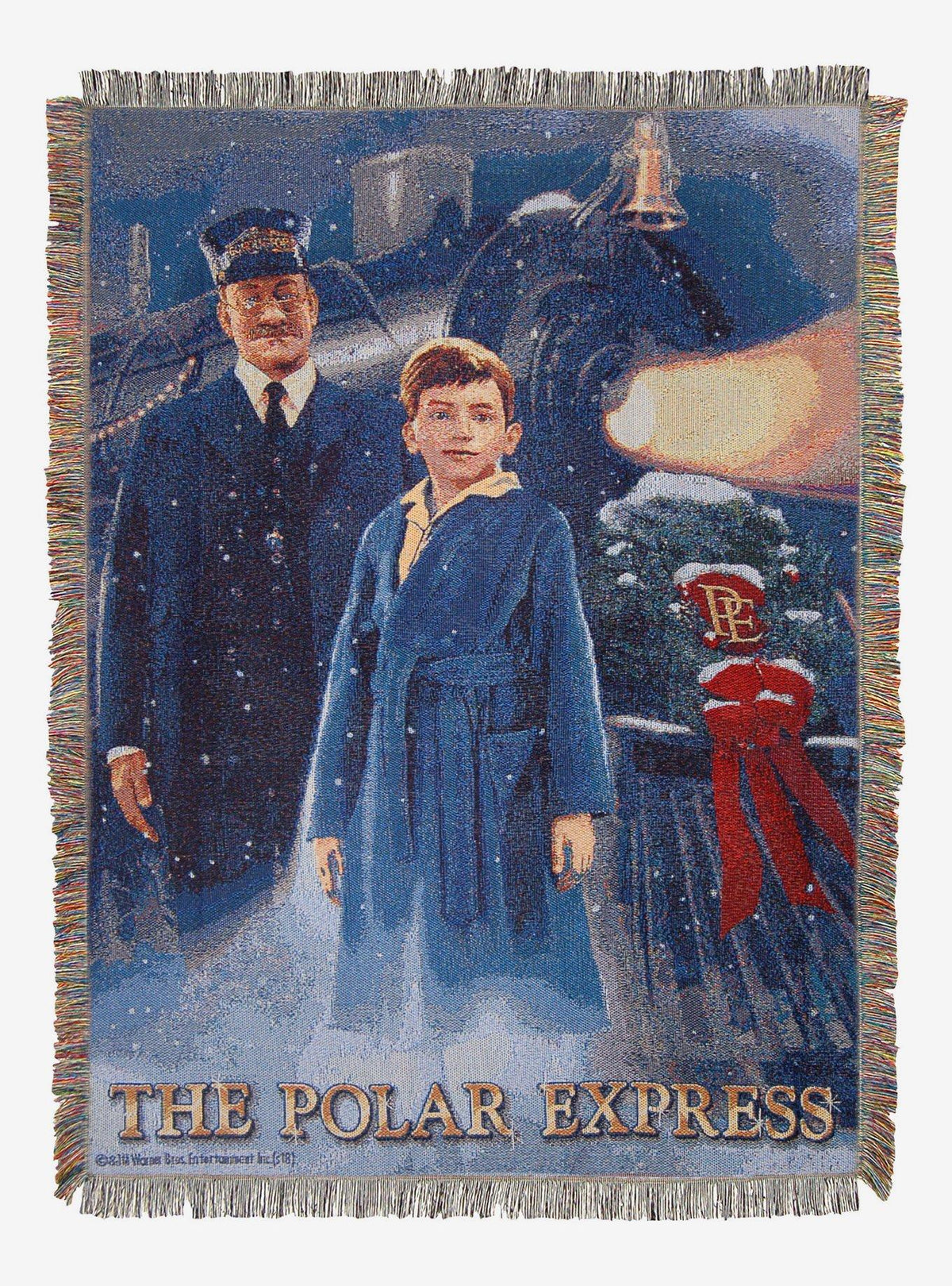 Manta tejida The Polar Express We Believe