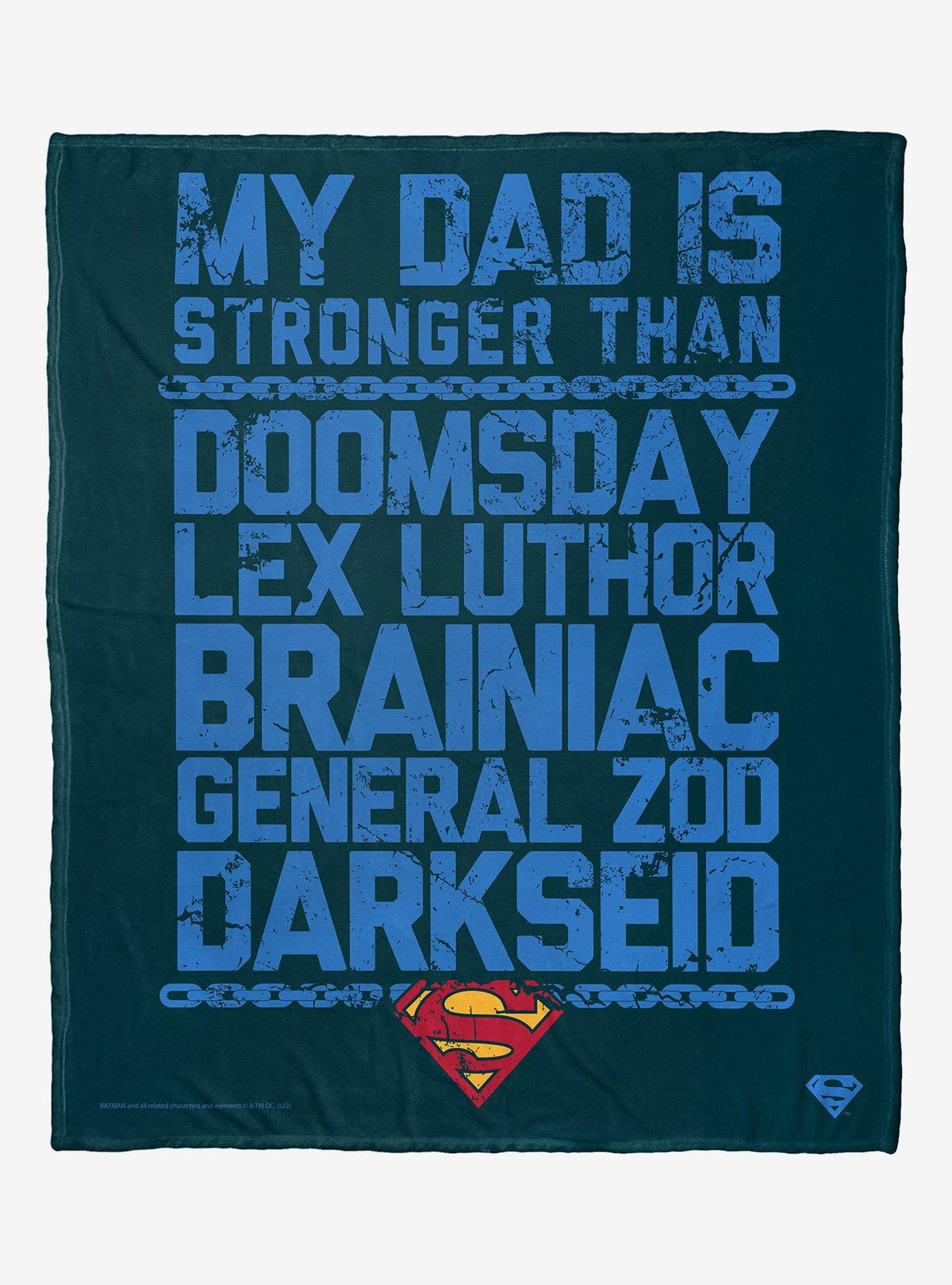Manta Superman «El papá más fuerte»