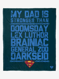 Manta Superman «El papá más fuerte»
