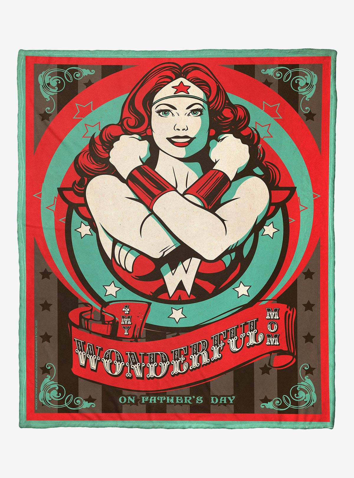 Manta de Wonder Woman «Wonder Parent»