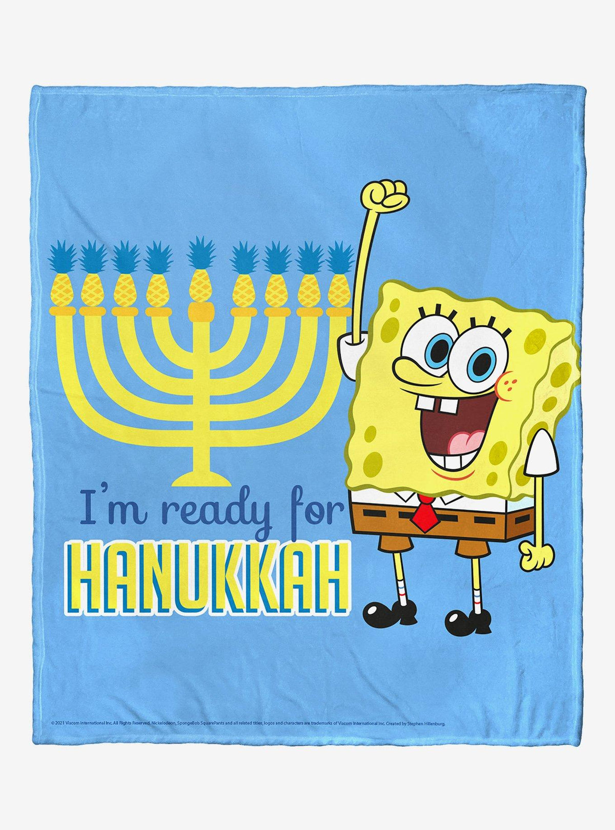 Manta de SpongeBob SquarePants para Janucá