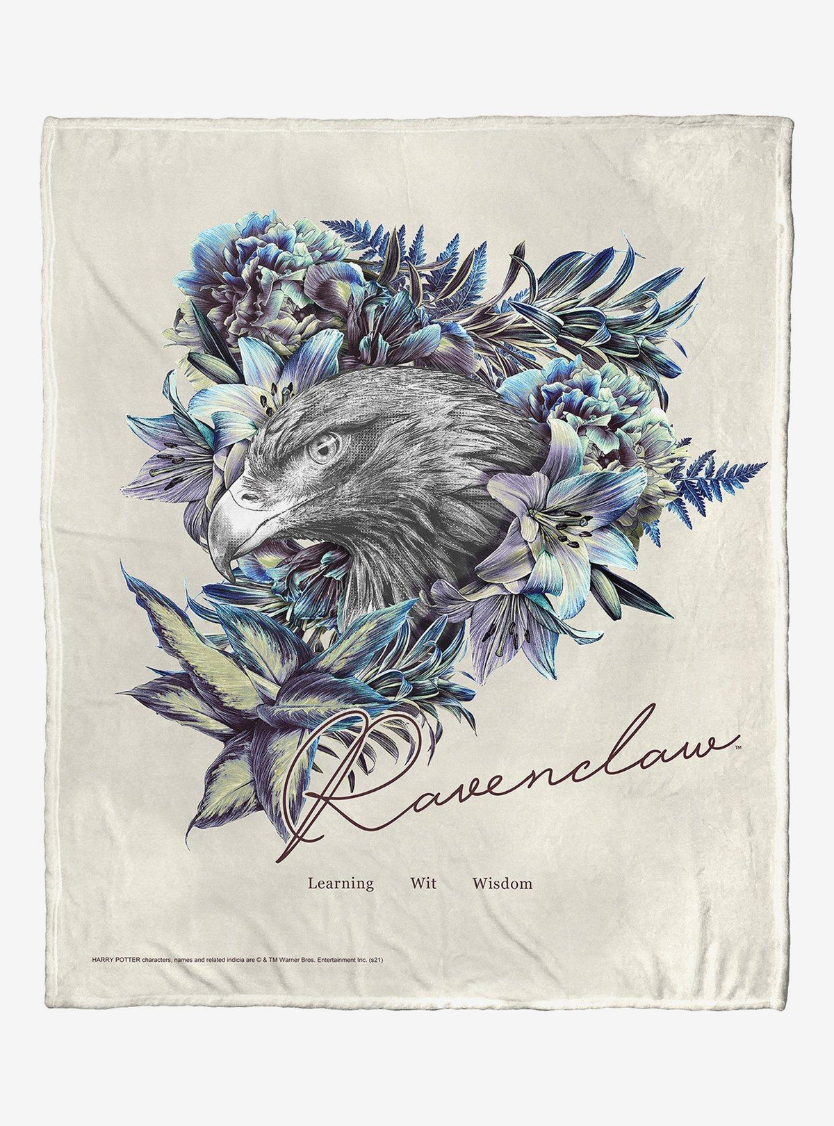 Manta Harry Potter Ravenclaw de tacto sedoso