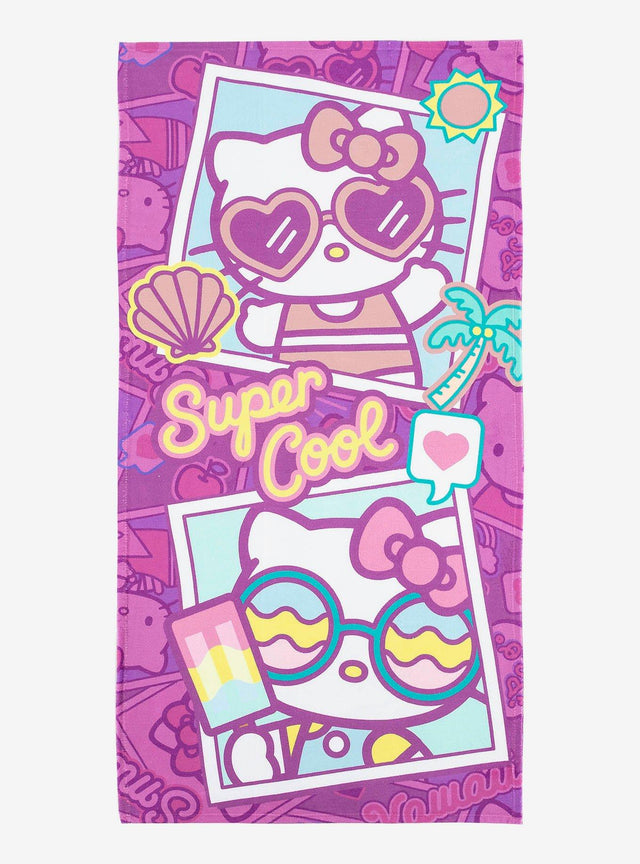Toalla de playa Hello Kitty Cool Summer