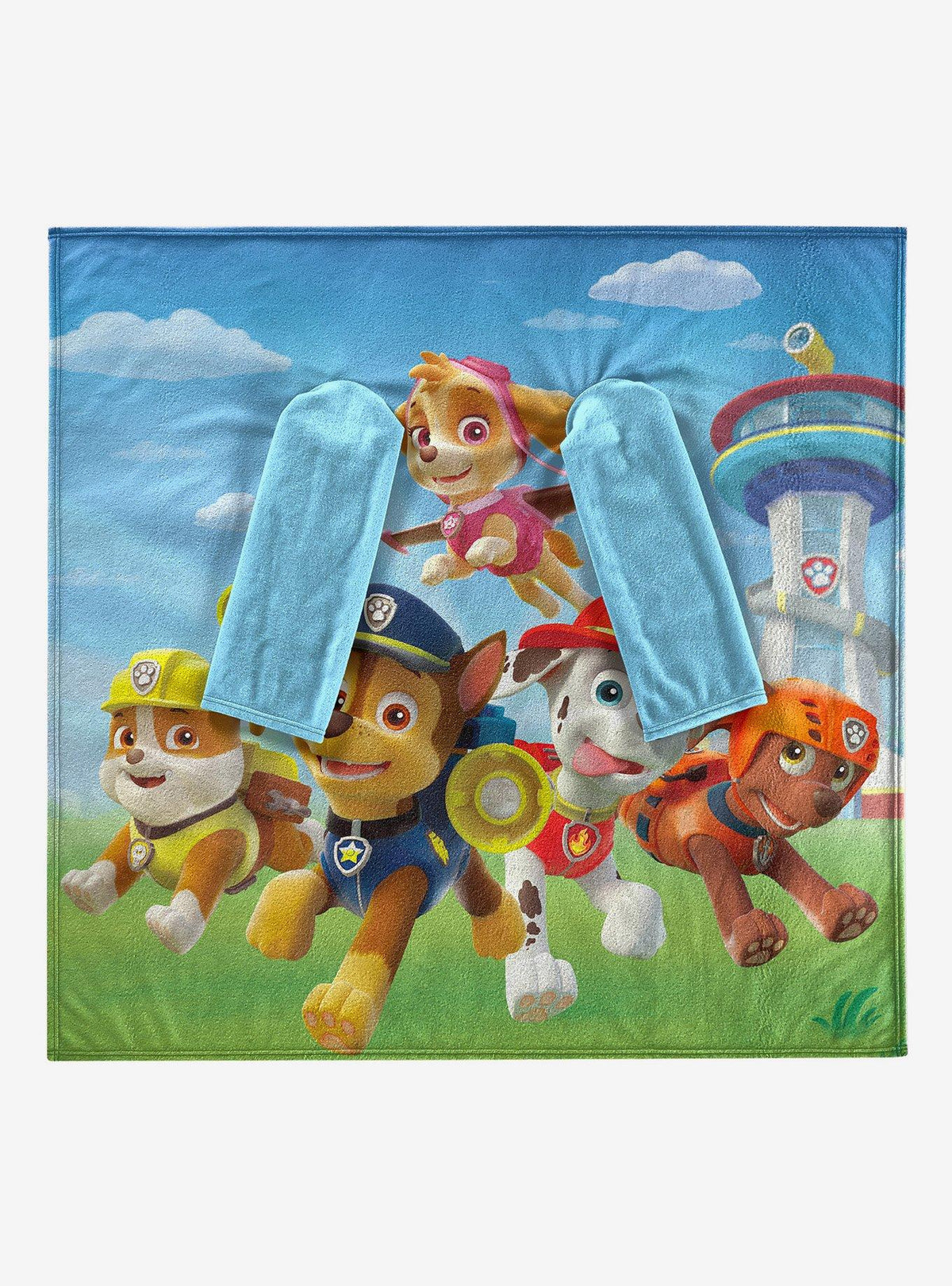 Manta juvenil con mangas Paw Patrol Race to Rescue