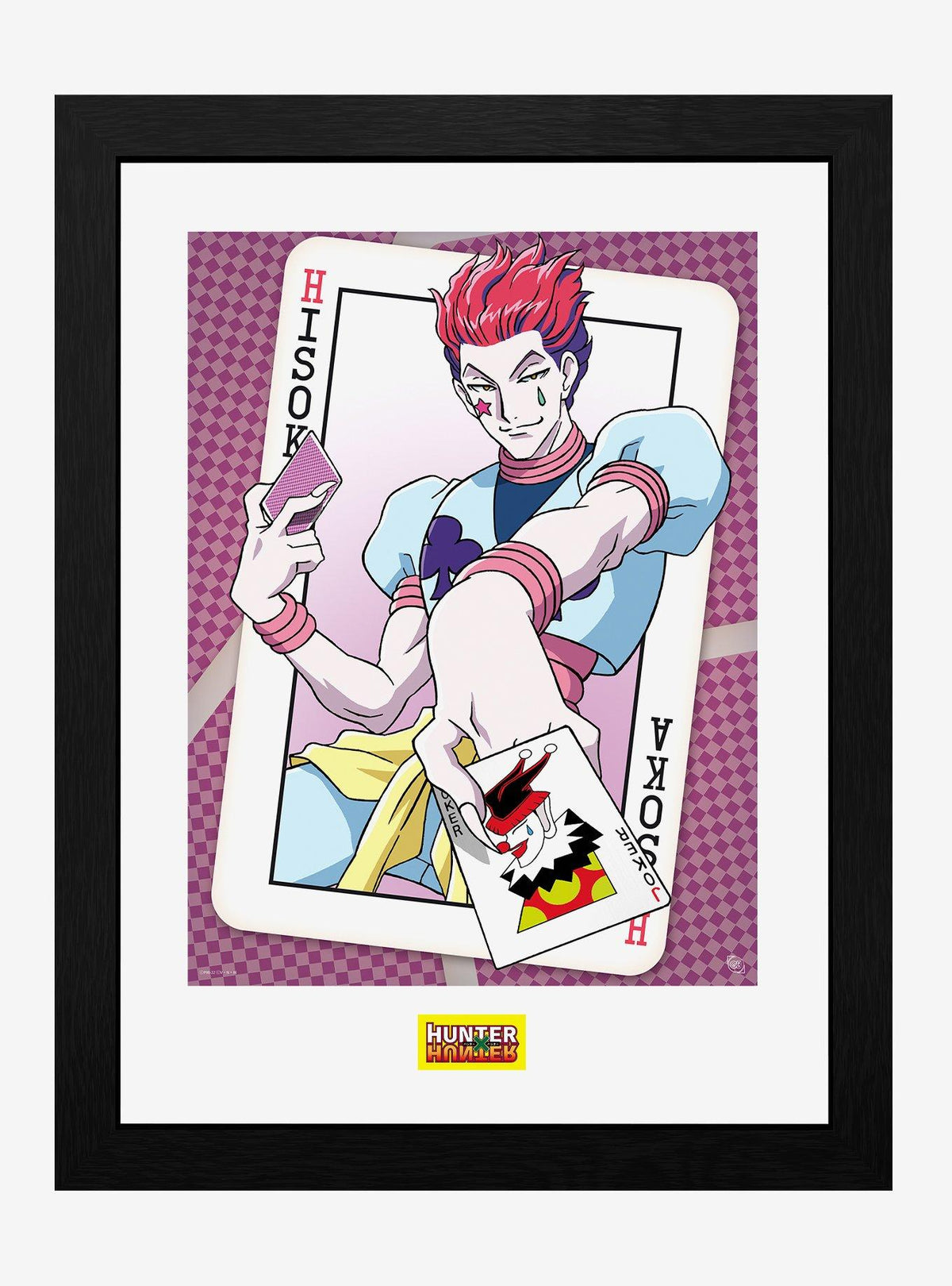 Cuadro enmarcado de Hisoka - Hunter x Hunter