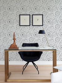 Papel mural autoadhesivo Dungeons & Dragons blanco