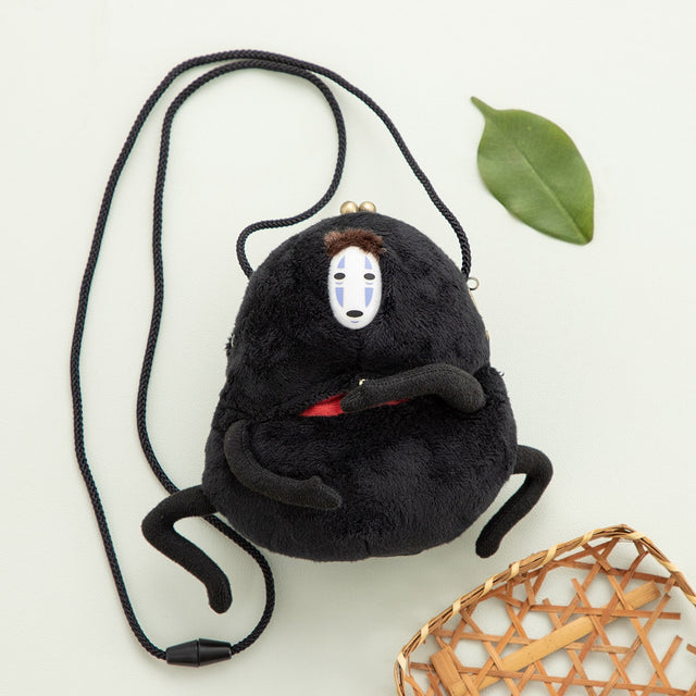 Monedero de peluche No-Face - Spirited Away