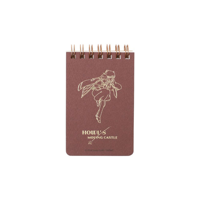 Cuaderno mini de anillas de Howl's Moving Castle