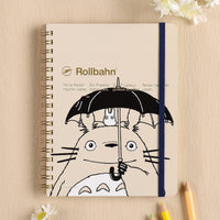 Cuaderno Rollbahn Mi vecino Totoro con bolsillos (Beige)