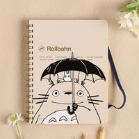 Cuaderno Rollbahn Mi vecino Totoro con bolsillos (Beige)