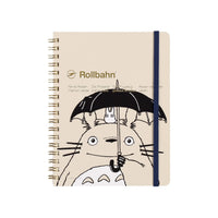 Cuaderno Rollbahn Mi vecino Totoro con bolsillos (Beige)