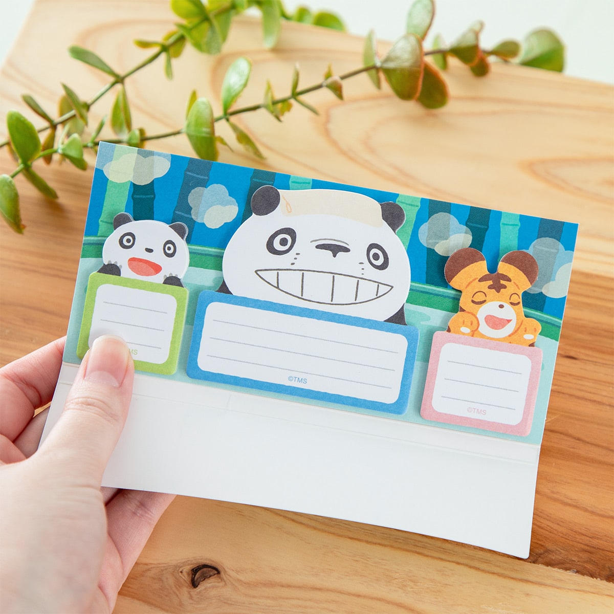 Set de notas adhesivas Panda Kopanda