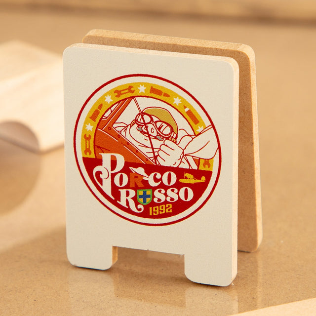 Porco Rosso – Clip de madera