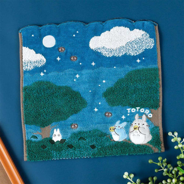 My Neighbor Totoro: Mini toalla Noche de luna