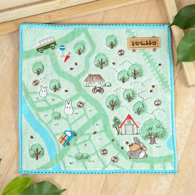 My Neighbor Totoro: Toalla mini Mapa del paseo
