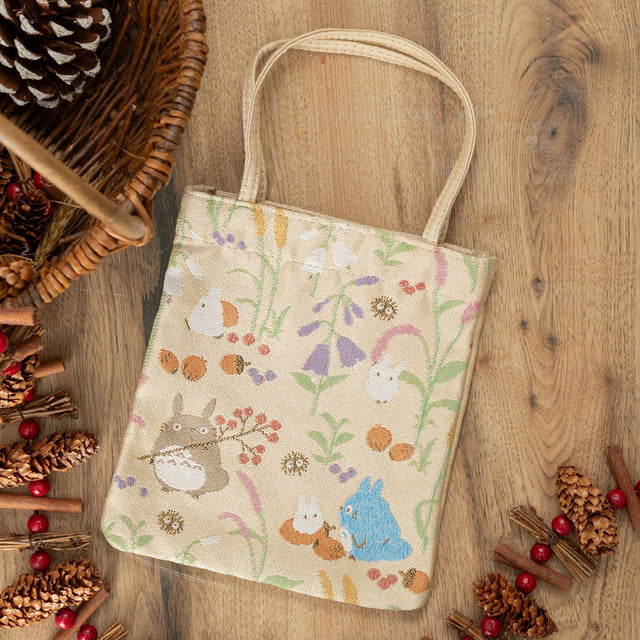 Mini bolso Mi vecino Totoro «Un momento de otoño»