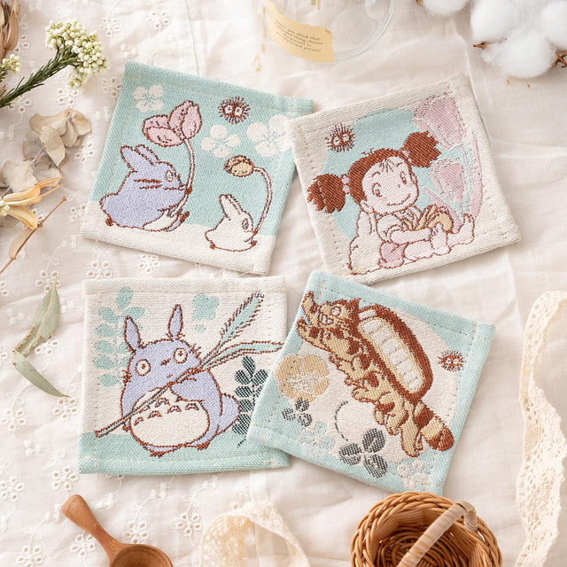 Set de 4 posavasos My Neighbor Totoro