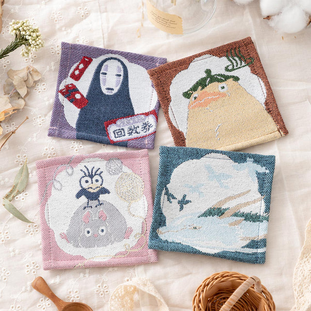Set de 4 posavasos de Spirited Away