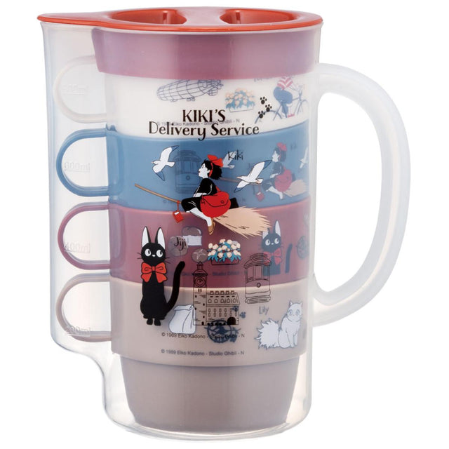 Set de 4 vasos apilables Kiki's Delivery Service