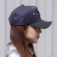 Gorra New Era 9FORTY A-Frame Mi vecino Totoro, azul marino y negro