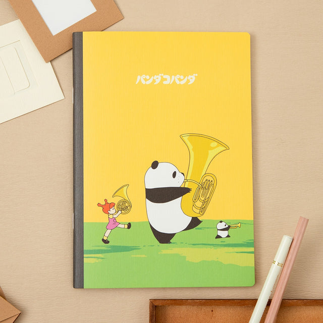 Cuaderno A5 Panda Kopanda: Banda musical