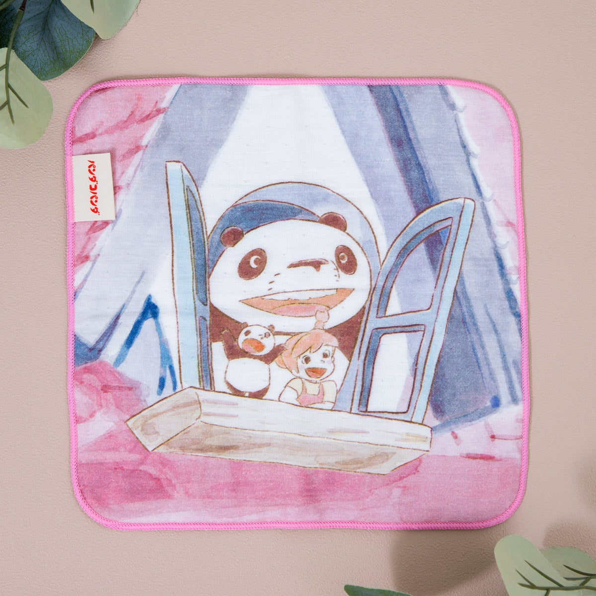 Pañuelo de gasa ¡Panda! Go, Panda! - Casa
