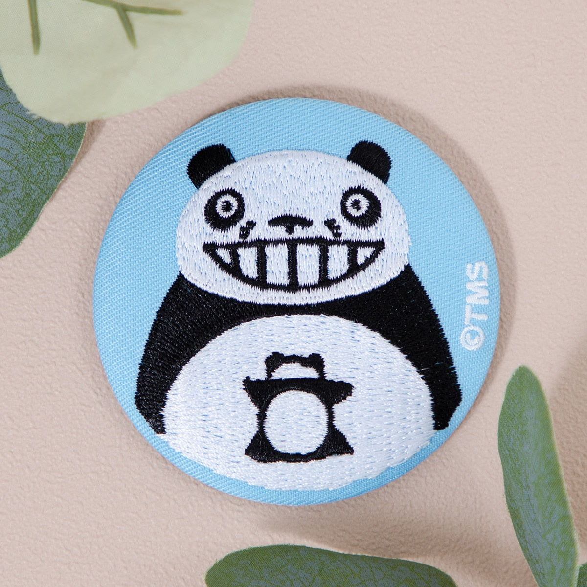 Espejo bordado ¡Panda! Go, Panda!