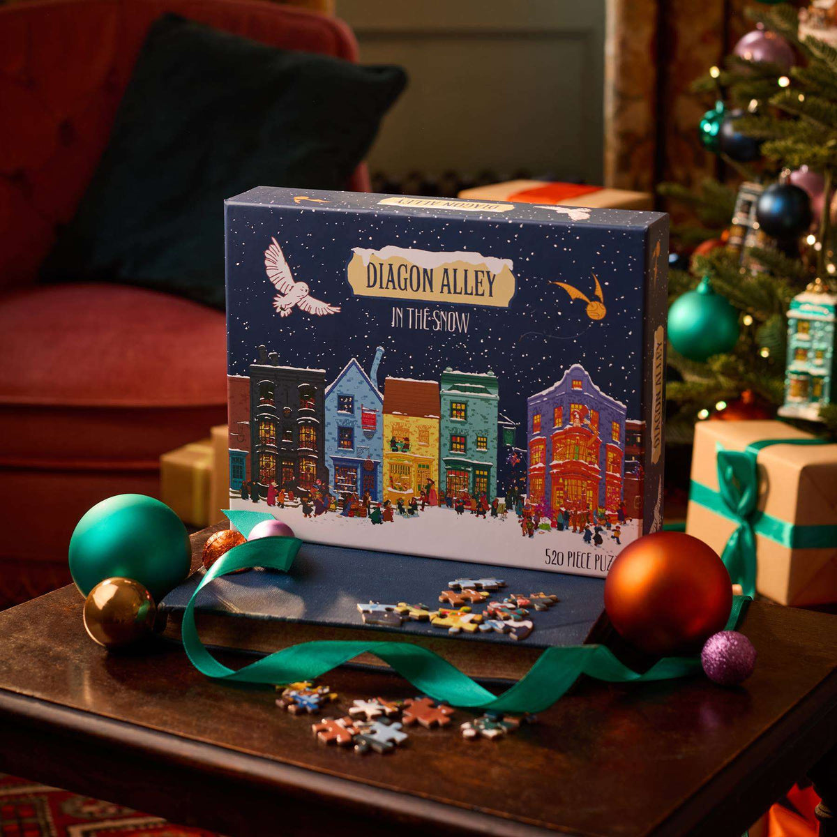 Puzzle Navideño de Diagon Alley