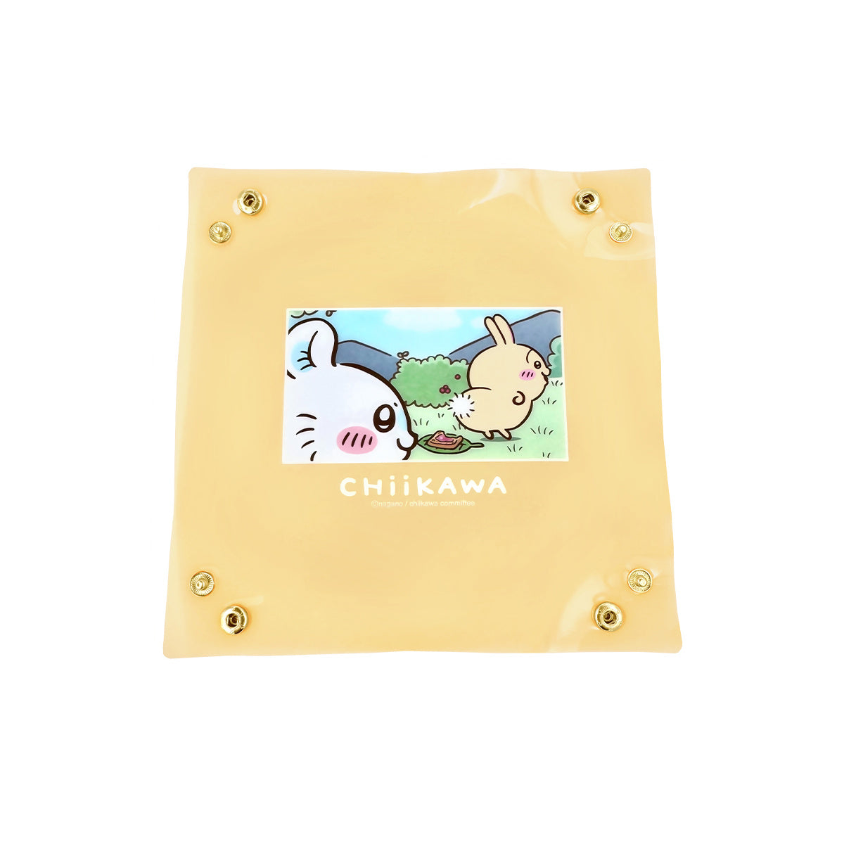 Bandeja plegable transparente de Chiikawa: Usagi y Momonga