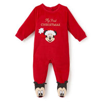 Pijama para bebé Mickey Mouse: Mi primera Navidad