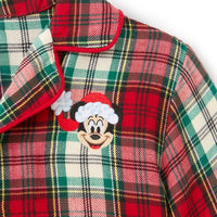 Pijama infantil personalizada a cuadros de Mickey Mouse