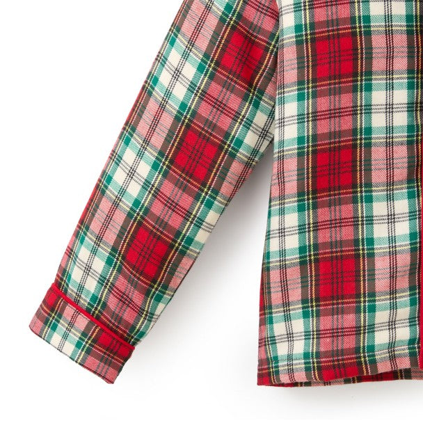 Pijama infantil personalizada a cuadros de Mickey Mouse