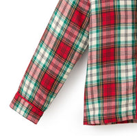 Pijama infantil personalizada a cuadros de Mickey Mouse