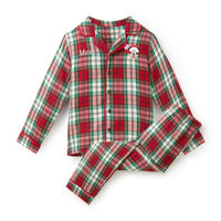 Pijama infantil personalizada a cuadros de Mickey Mouse