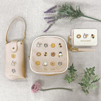 Estuche plano para lentes Mofusand: dulces y lunares