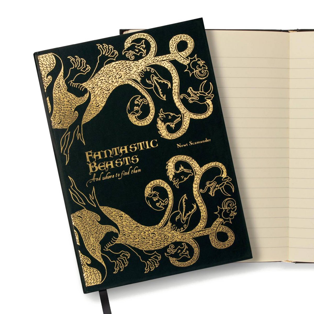 Cuaderno Animales Fantásticos y sus Hábitats