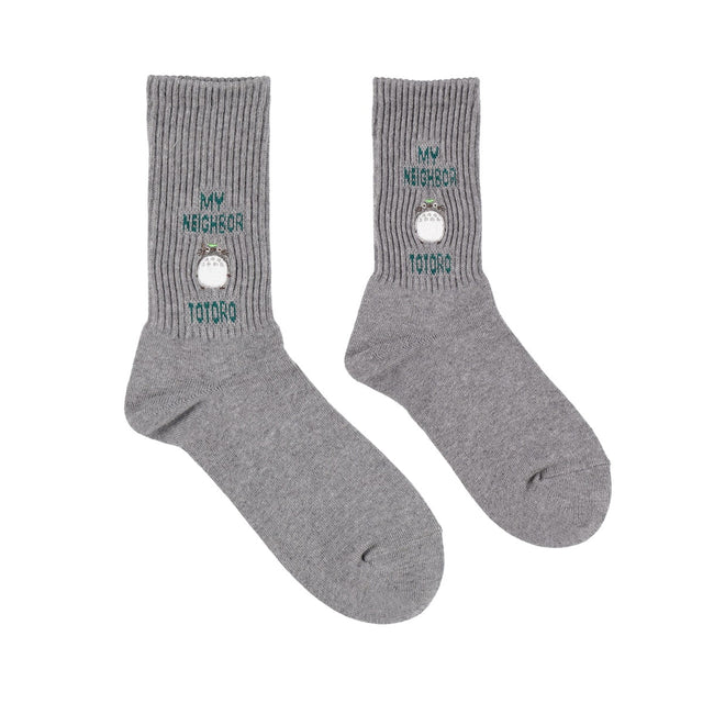 Calcetines con logo bordado de My Neighbor Totoro