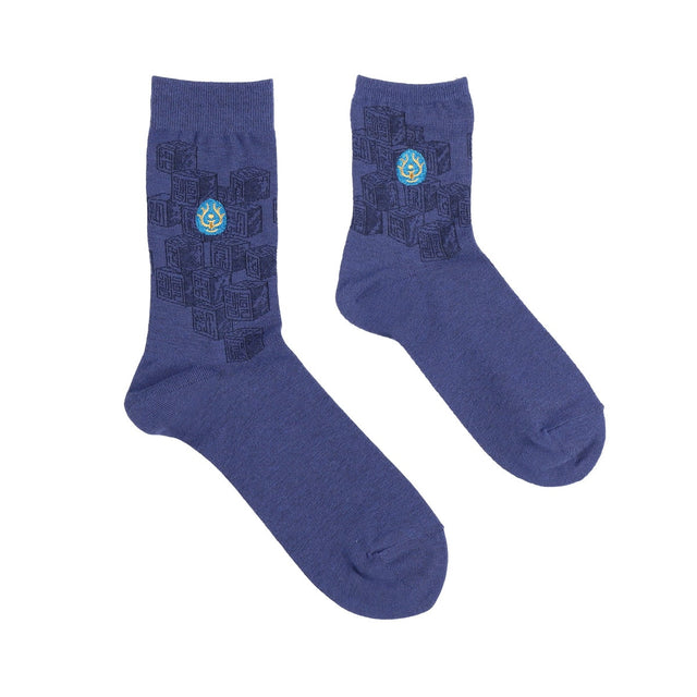 Calcetines Laputa con diseño de piedra voladora