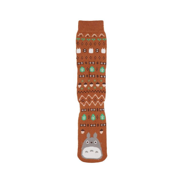Calcetines tipo manta Totoro color caramelo 22-26 cm