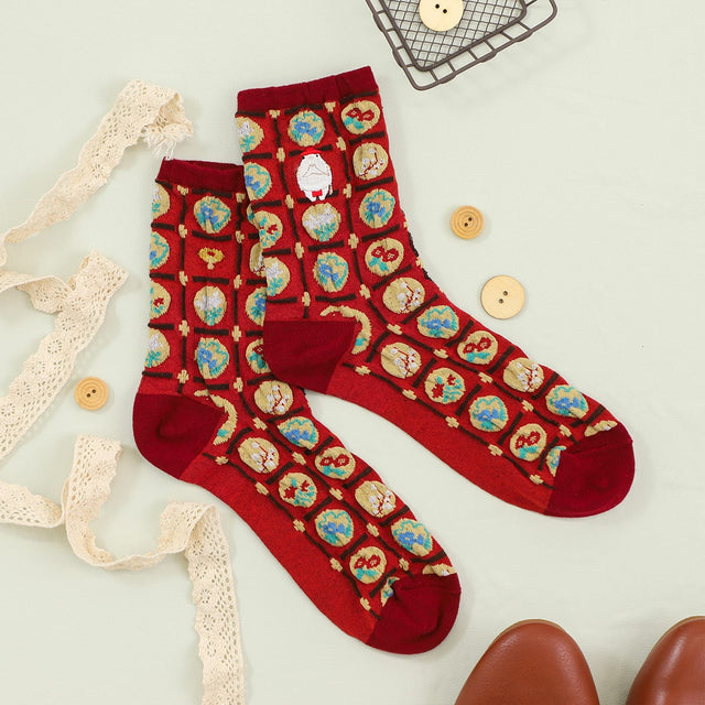 Calcetines de Spirited Away con bordado en relieve