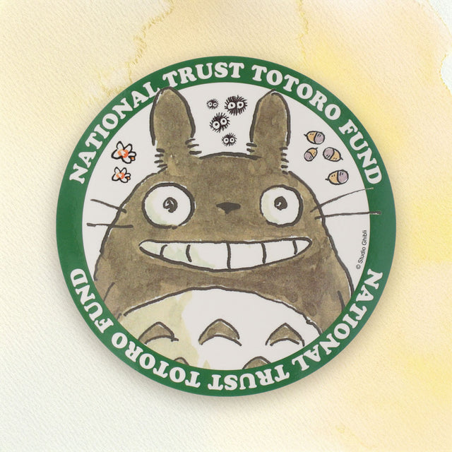 Sticker redondo de Totoro grande
