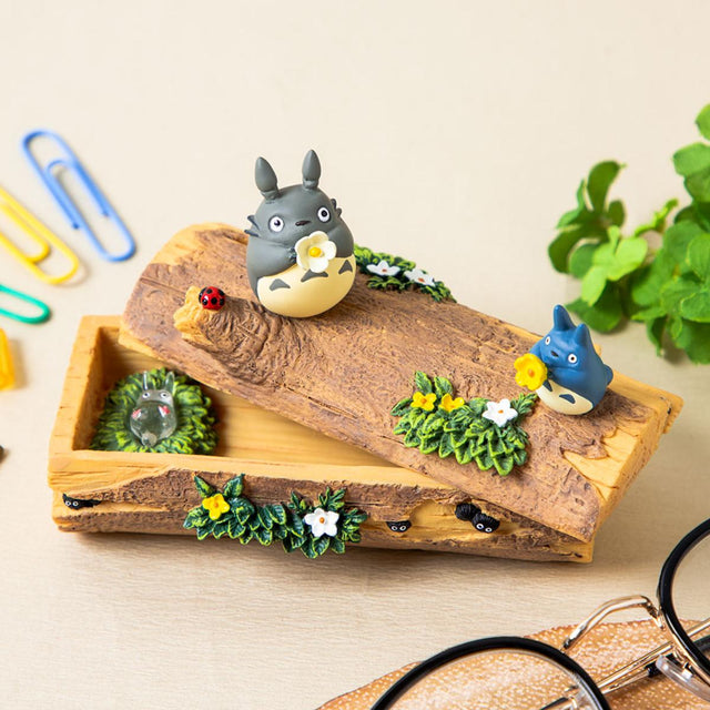 Totoro: caja para objetos pequeños Flor Trompeta