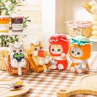 Mofusand: Llavero de gatito con mermelada